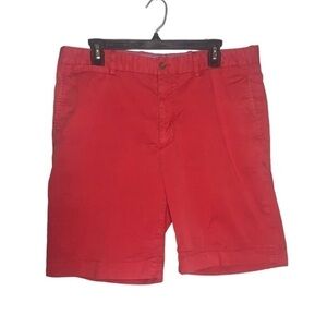 Bobby Jones Men’s Lavender Cotton Stretch Flat Front Golf Casual Shorts Size 34